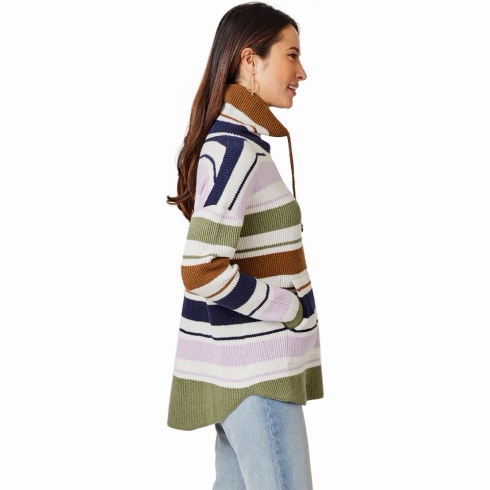 Carve Designs Women's Rockvale Stripe Pullover‎ Sweater Size XL